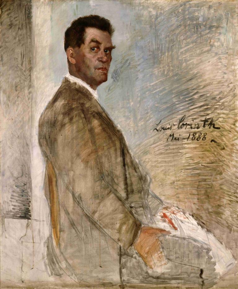 Franz Heinrich Corinth, the Artist’s Father,画家の父、フランツ・ハインリッヒ・コリント,Lovis Corinth,ロヴィス・コリント,油絵,油絵, 男の子1名, ソロ