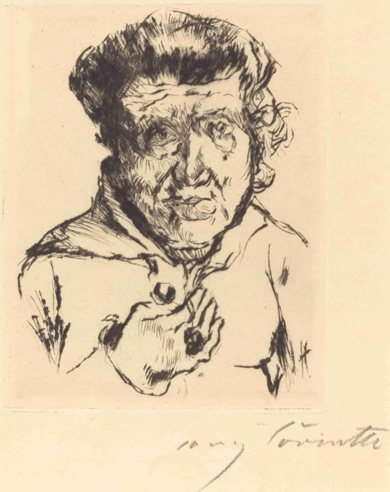 The Artist's Mother-in-Law (Des Künstlers Schwiegermutter),아티스트의 시어머니 (아티스트의 시어머니),Lovis Corinth,로비스 코린트