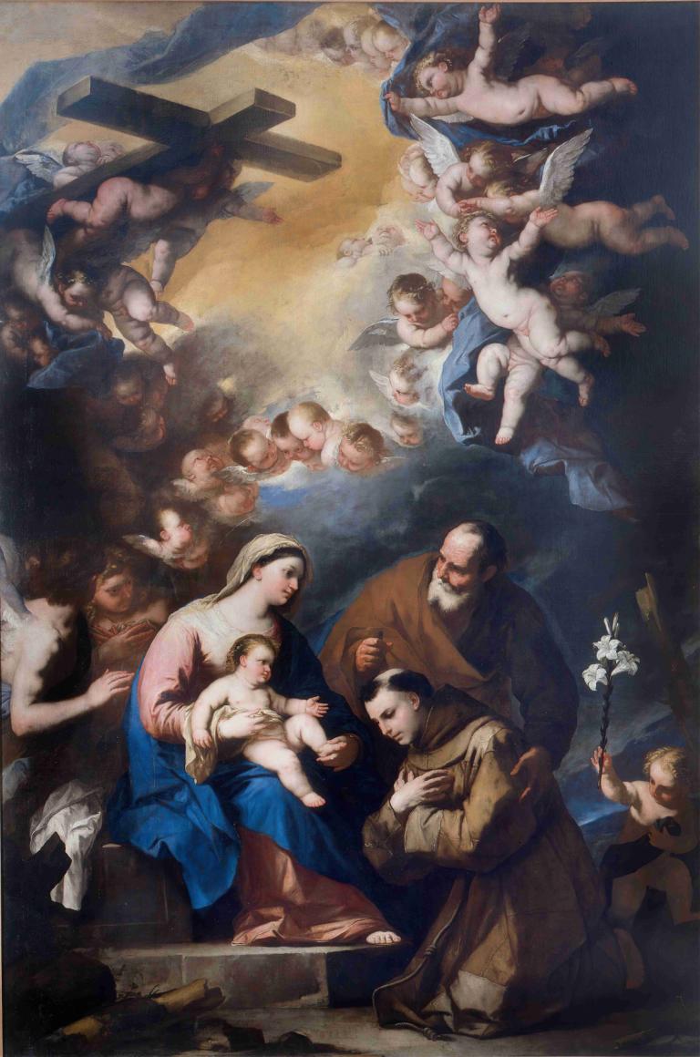 The Holy Family Venerated By St. Anthony of Padua