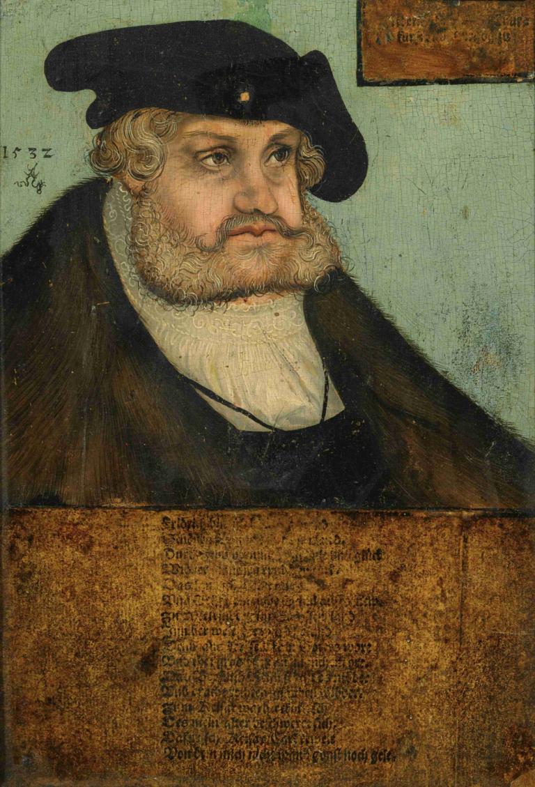 Portrait of The Elector Frederick III The Wise of Saxony (1463-1525)