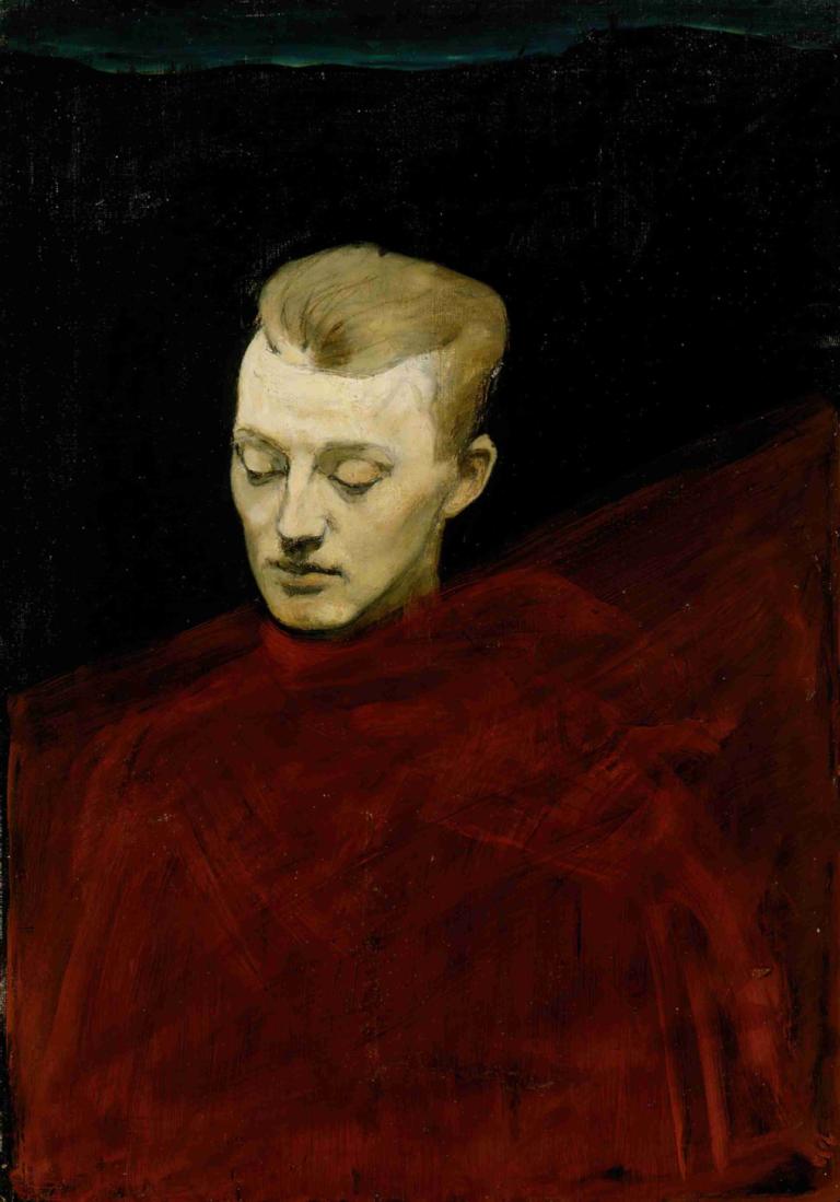 Head (Bruno Aspelin),Chef (Bruno Aspelin),Magnus Enckell,Oljemålning,Oljemålning, 1 pojke, manligt fokus