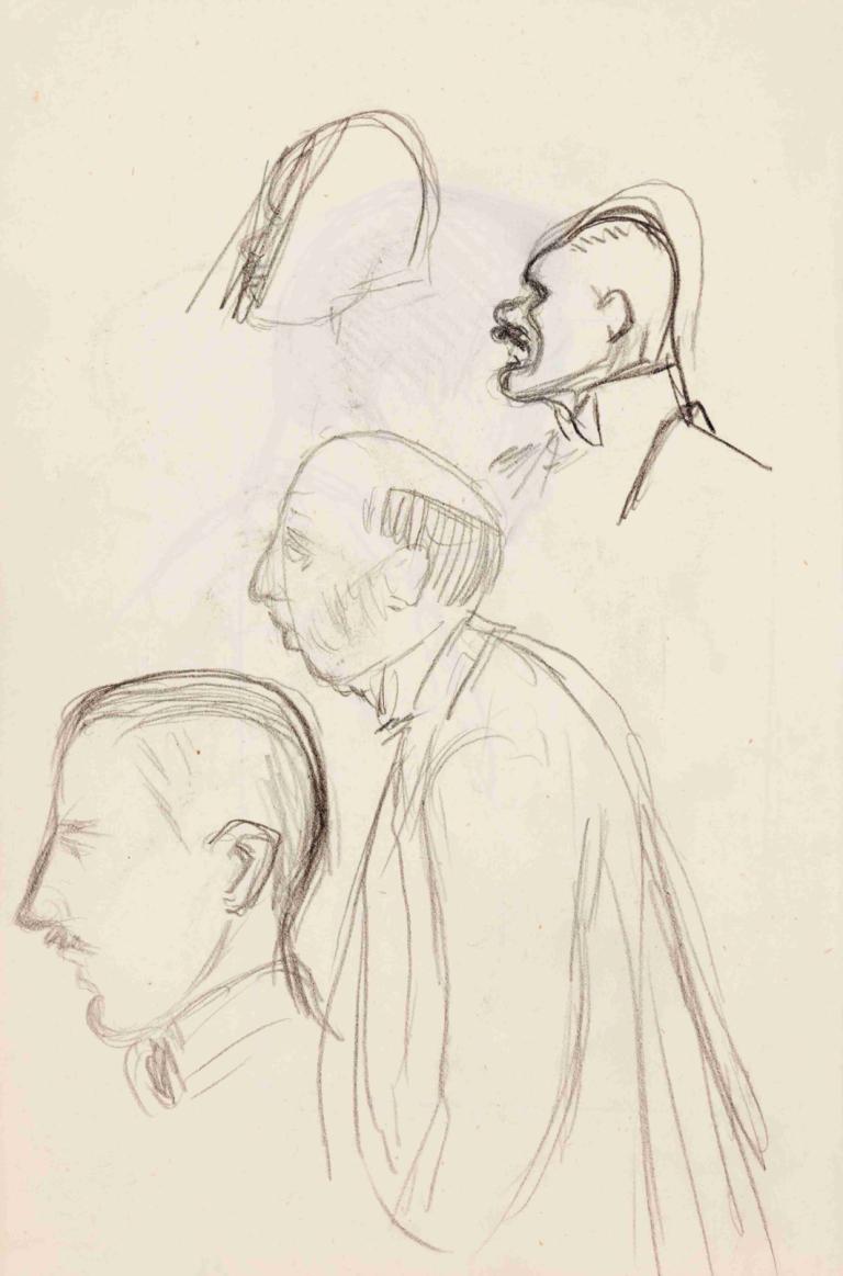 Portraits of Men, Sketch,남성 초상화, 스케치,Magnus Enckell,매그너스 엔켈,스케치,스케치, 1남, 스케치, 남성 집중, 단색화, 노골적인, 전통 미디어, 간단한 배경