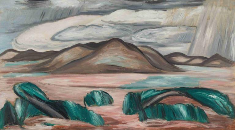 New Mexico Recollection No. 8,Marsden Hartley,Oil Painting,Oil Painting, no humans, traditional media