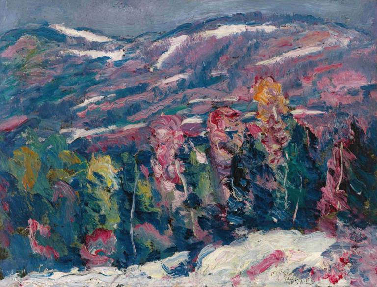 Song Of Winter,Marsden Hartley,Oil Painting,Oil Painting, painting (medium), traditional media