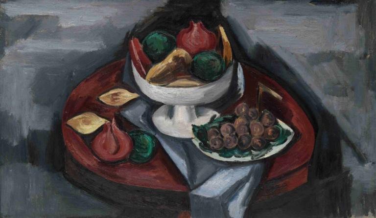 Still Life No. 2,静物 2 号,Marsden Hartley,马斯登-哈特利,油画,油画, 食物, 没有人类, 盘子, 独奏, 传统媒体, 食物焦点, 神奇宝贝（生物）, 静物