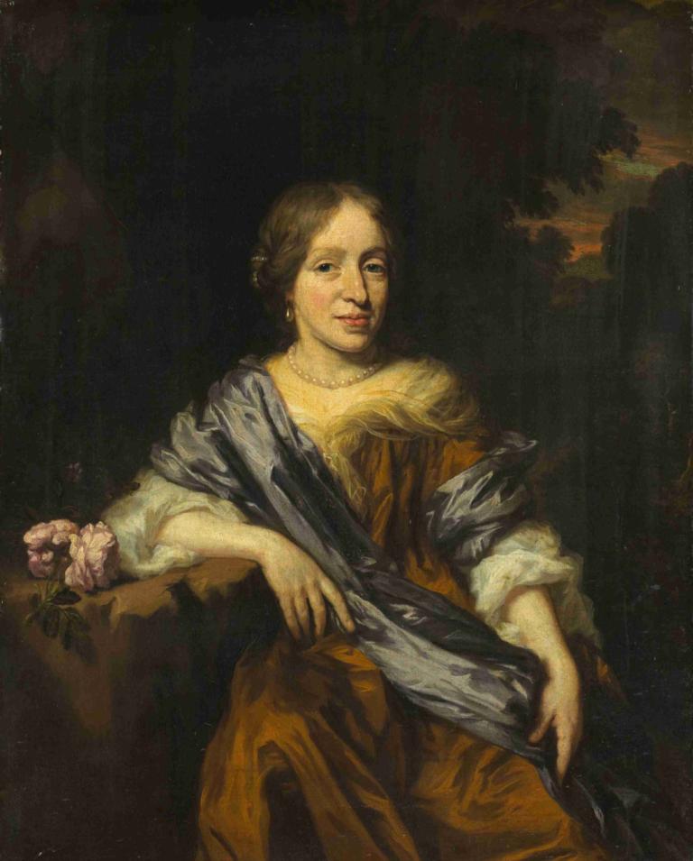 Portrait of Catharina Pottey, Sister of Willem and Sara Pottey,Porträt von Catharina Pottey