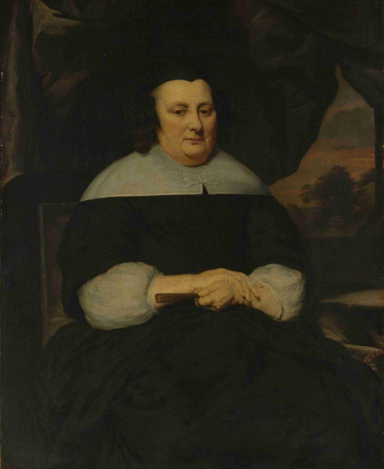 Portrait of a Woman,Porträt einer Frau,Nicolaes Maes,Ölgemälde,Ölgemälde, Solo, 1Junge, Kunstparodie