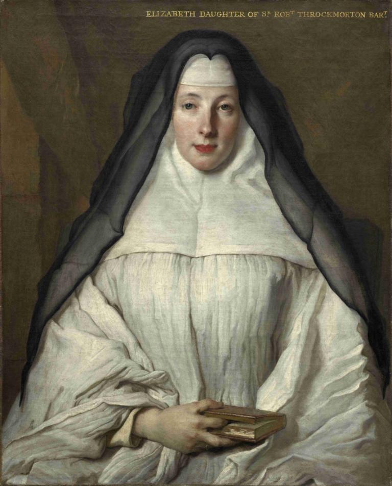 Elizabeth Throckmorton,Canoness of the Order of the Dames Augustines Anglaises,伊莉莎白·思洛克莫頓，奧古斯丁英格蘭女爵級教士