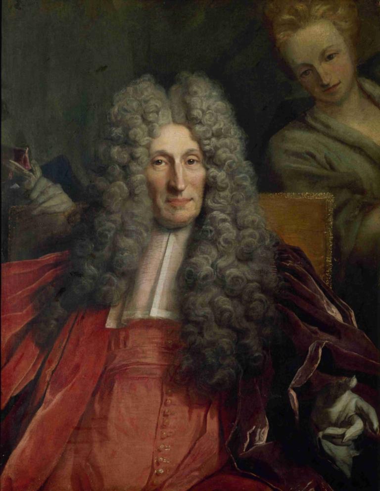 Portrait de Charles Boucher d'Orsay, prévôt des marchands de 1700 à 1708,Nicolas de Largillière,Oil Painting