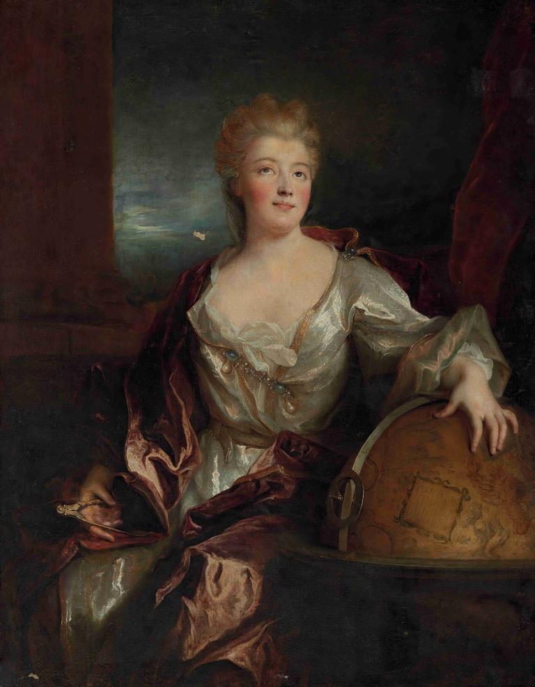 Portrait of Gabrielle-Émilie le Tonnelier de Breteuil, Marquise du Châtelet