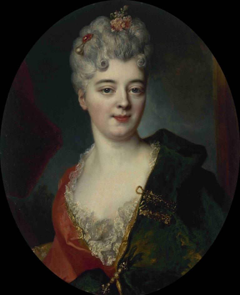 Portrait présumé d'Elisabeth Delpech, marquise de Cailly,Formodet portræt af Elisabeth Delpech