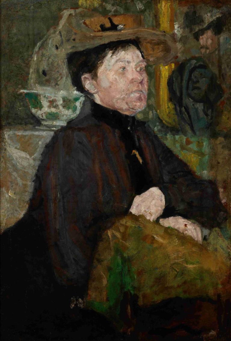 Portrait of Mrs Getter,Portret al doamnei Getter,Olga Boznanska,Pictura in ulei,Pictura in ulei, 1 băiat