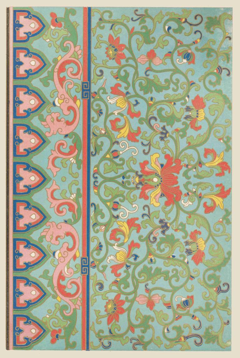 Examples of Chinese ornament, Pl.08,Exemples d'ornements chinois, Pl.08,Owen Jones,Illustration,Illustration