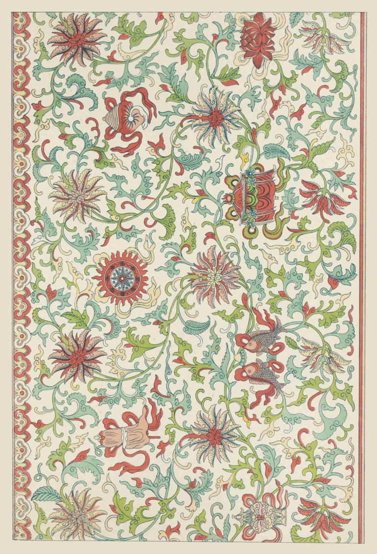 Examples of Chinese ornament, Pl.65,Voorbeelden van Chinees ornament, Pl.65,Owen Jones,Illustratie