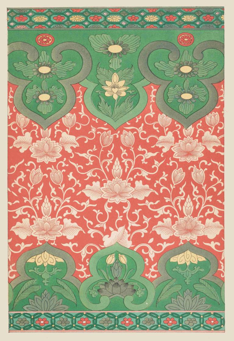 Examples of Chinese ornament, Pl.84,Esempi di ornamenti cinesi, Pl.84,Owen Jones,Illustrazione,Illustrazione