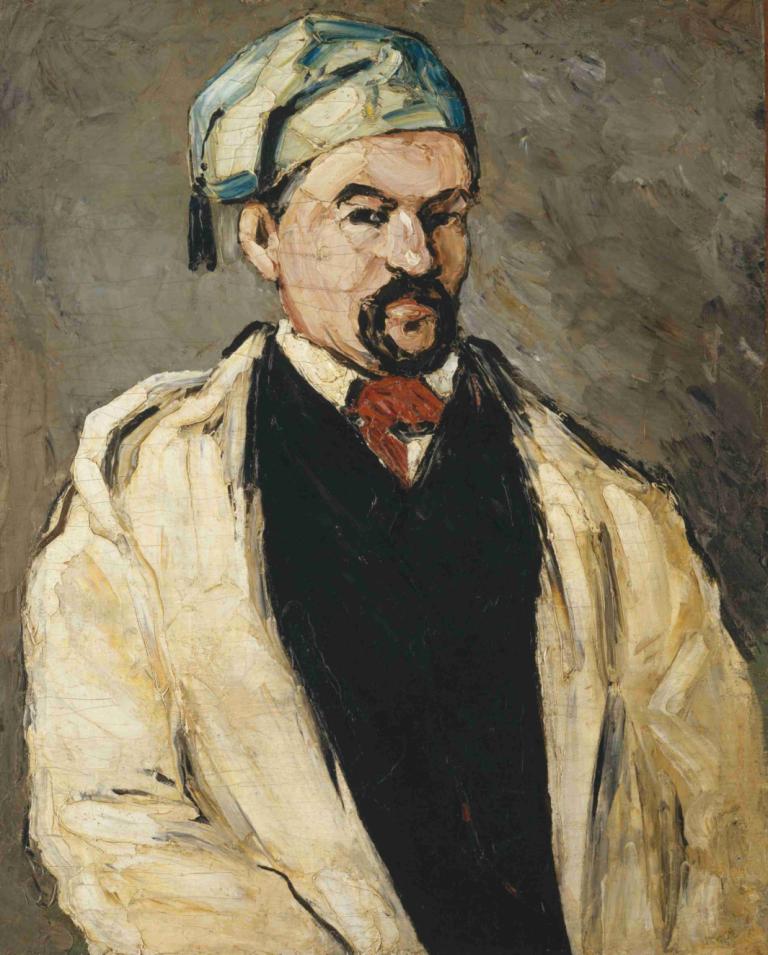 Antoine Dominique Sauveur Aubert (born 1817), the Artist's Uncle,Paul Cézanne,Oil Painting,Oil Painting, 1boy