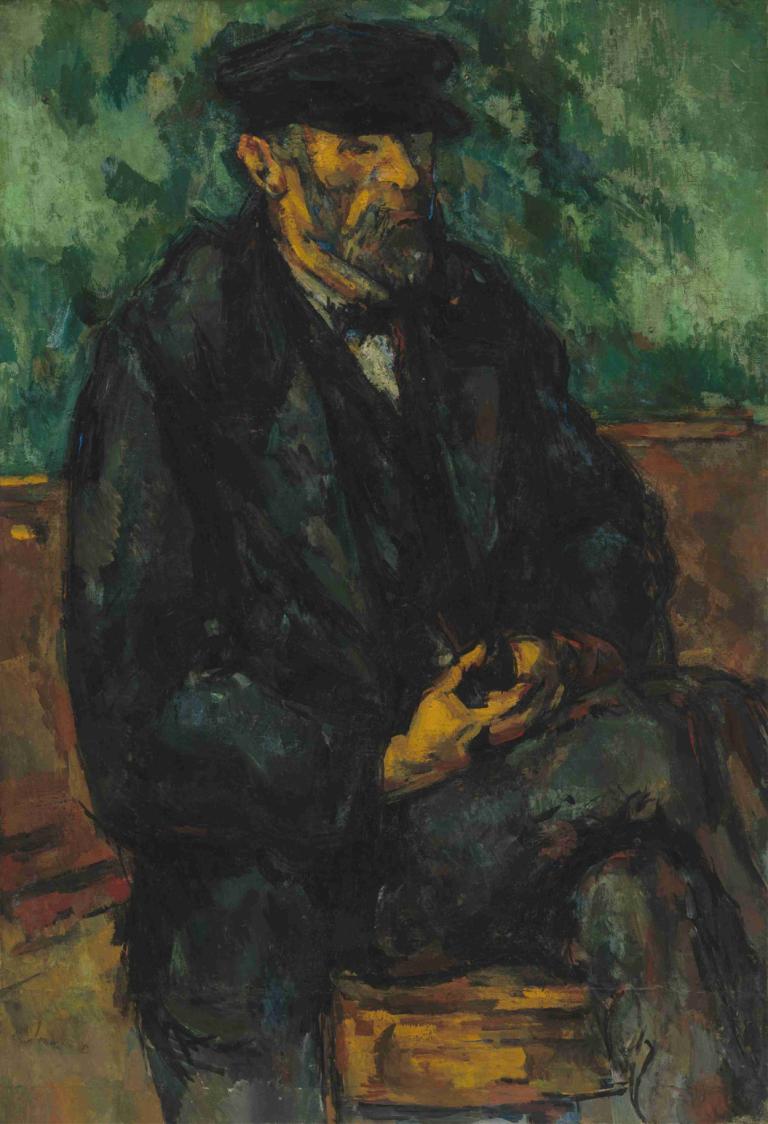 The Gardener Vallier,Grădinarul Vallier,Paul Cézanne,Pictura in ulei,Pictura in ulei, 1 băiat