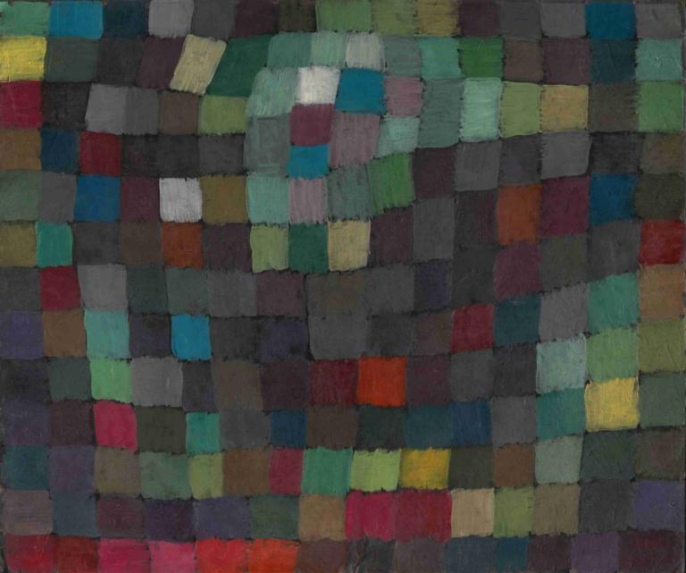 May Picture,Mai-Bild,Paul Klee,Ölgemälde,Ölgemälde, Solo, 1Mädchen, keine Menschen