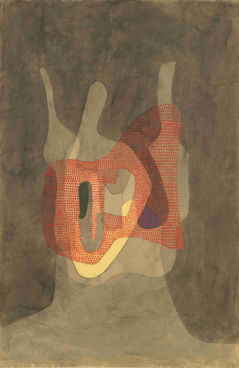 Schützerin (Protectress),Shechtzerin (người bảo vệ nữ),Paul Klee,Paul Kley.,Tranh sơn dầu,Tranh sơn dầu, đấu