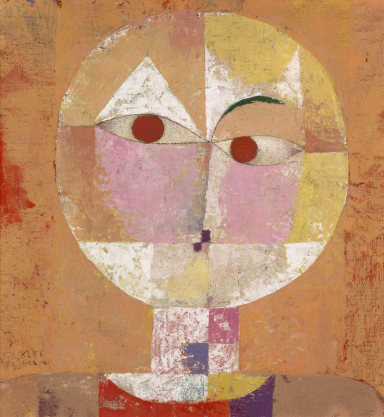 Senecio (Soon to be Aged),Xương rồng (sắp già),Paul Klee,Paul Kley.,Tranh sơn dầu,Tranh sơn dầu, mắt đỏ, đấu