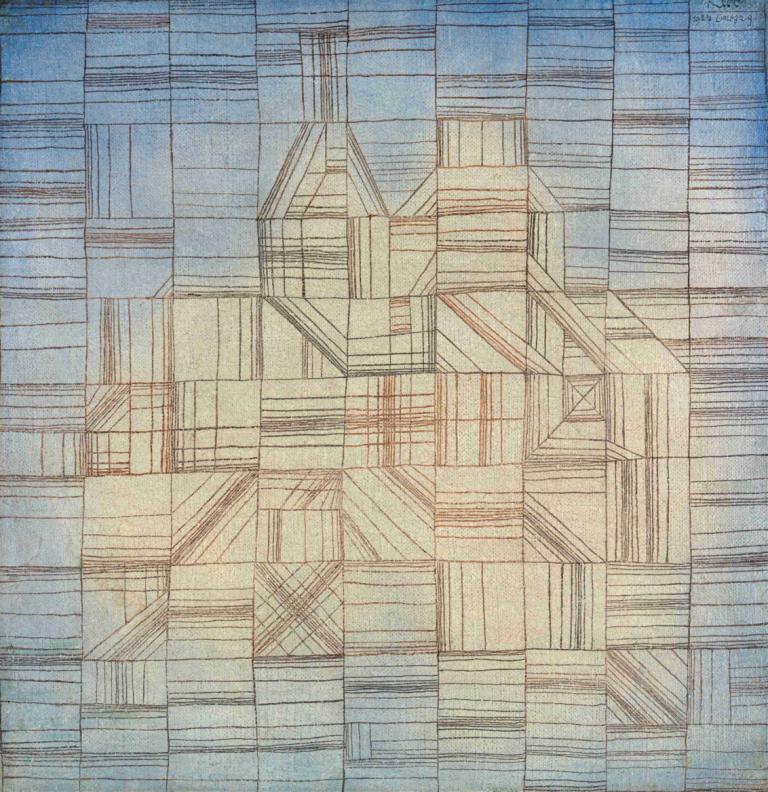 Variations (Progressive Motif),Variaties (progressief motief),Paul Klee,Illustratie,Illustratie, geen mensen