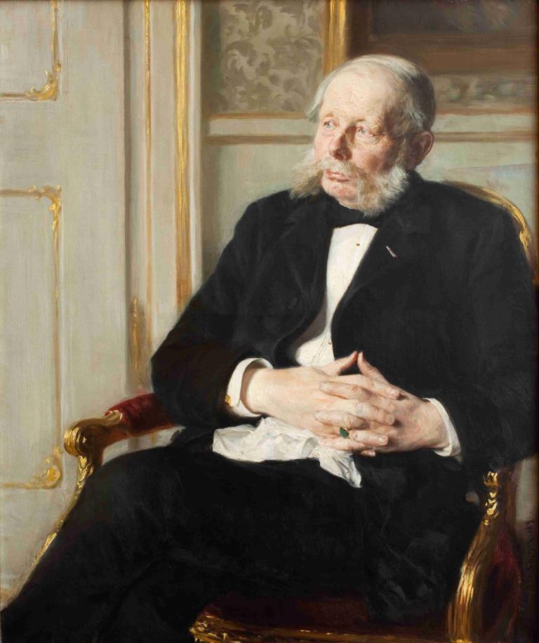 Baron Otto Ditlev Rosenørn-Lehn,Барон Отто Дитлев Розенорн-Лен,Peder Severin Krøyer,Педер Северин Крёйер