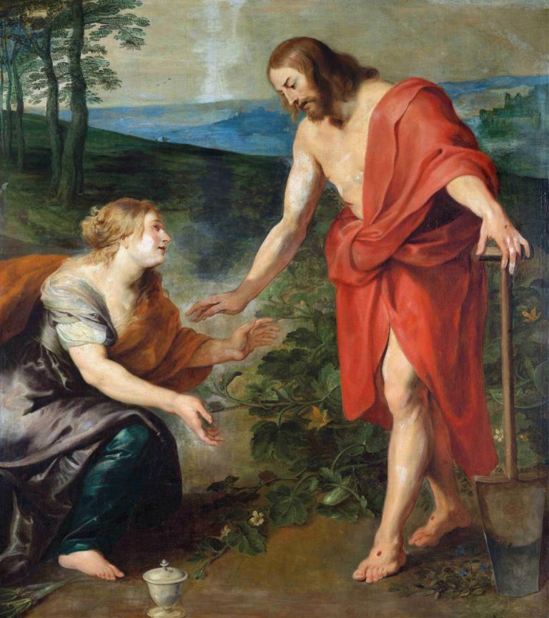 Christ Appears to Mary Magdalene,Chrystus ukazuje się Marii Magdalenie,Peter Paul Rubens,Obraz olejny