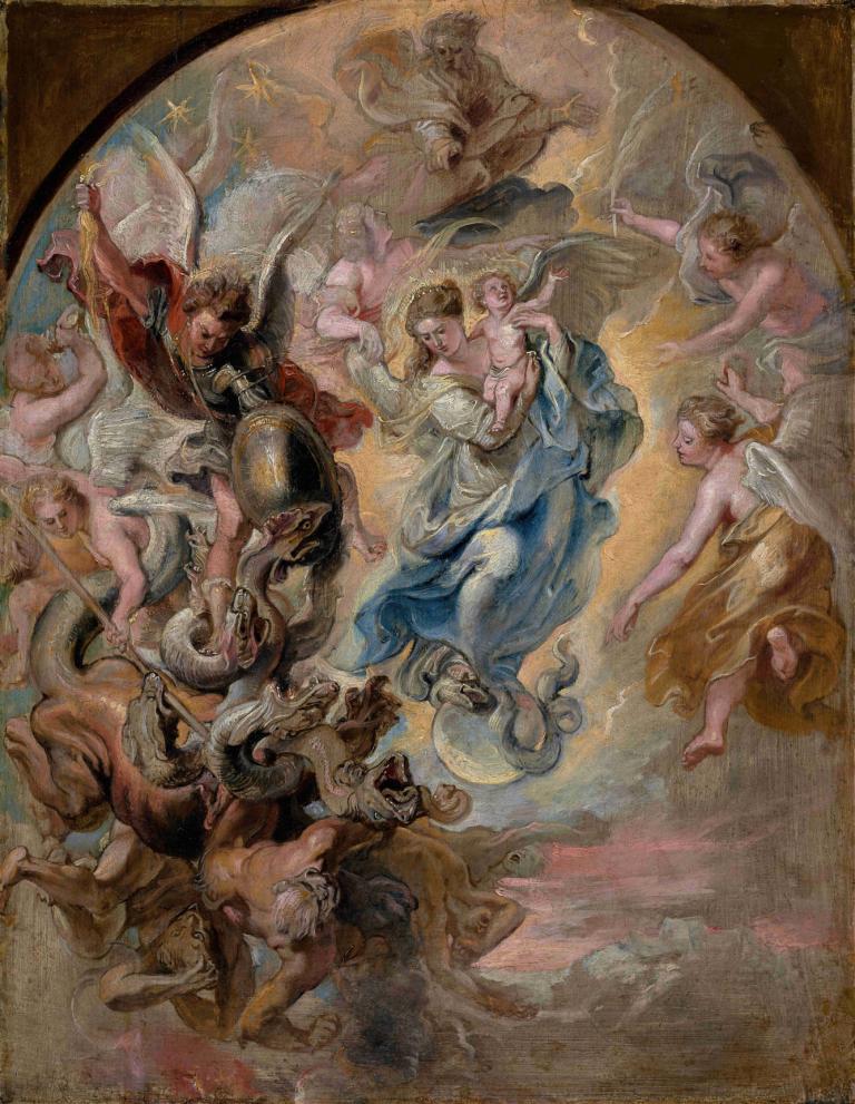 The Virgin as the Woman of the Apocalypse,Богородица как женщина Апокалипсиса,Peter Paul Rubens