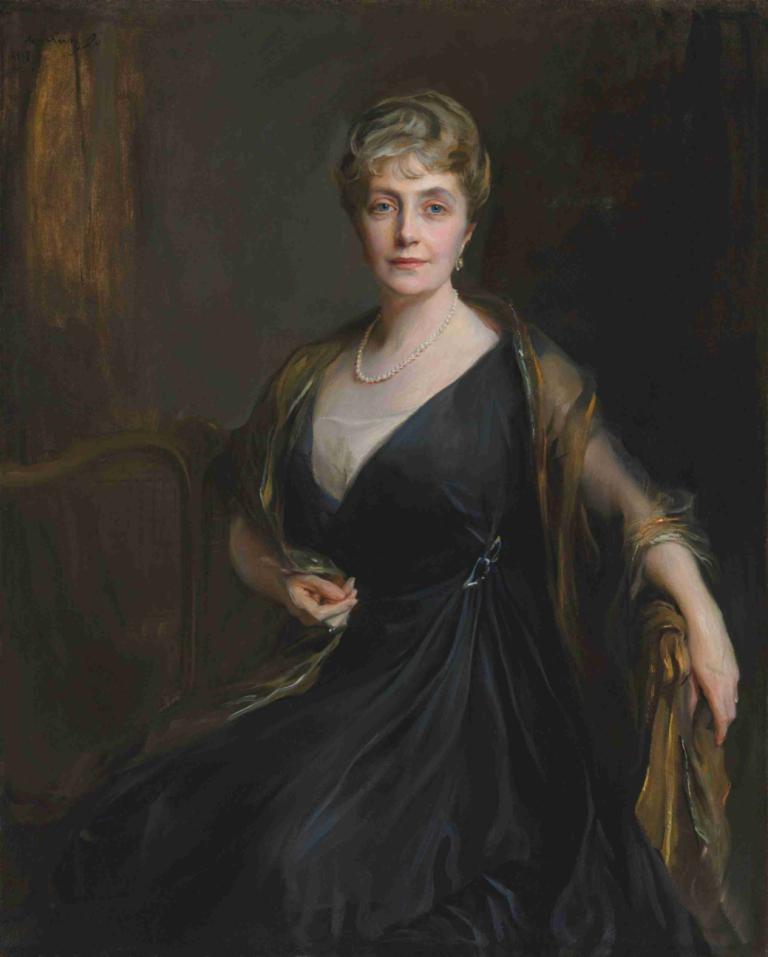 Lady Orr-Lewis, née Maude Helen Mary Booth,Philip Alexius de László,Oil Painting,Oil Painting, 1girl