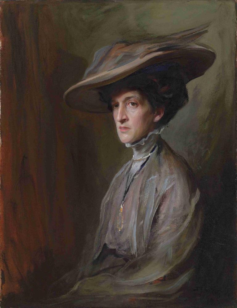 Mrs Herbert Asquith, later Countess of Oxford and Asquith,Sra. de Herbert Asquith