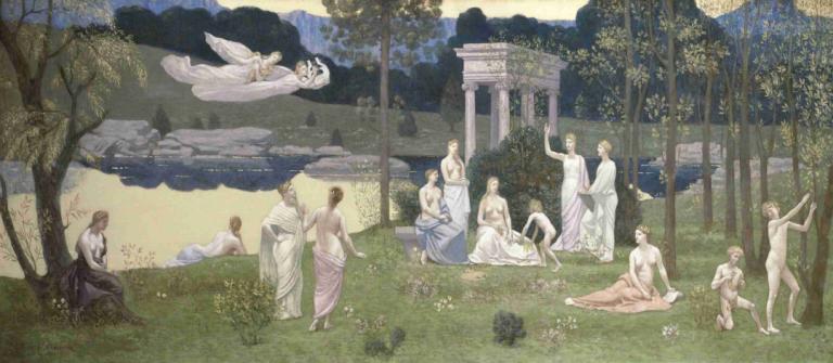 The Sacred Grove, Beloved of The Arts and The Muses,Het Heilige Bos, Geliefd van de Kunsten en de Muzen