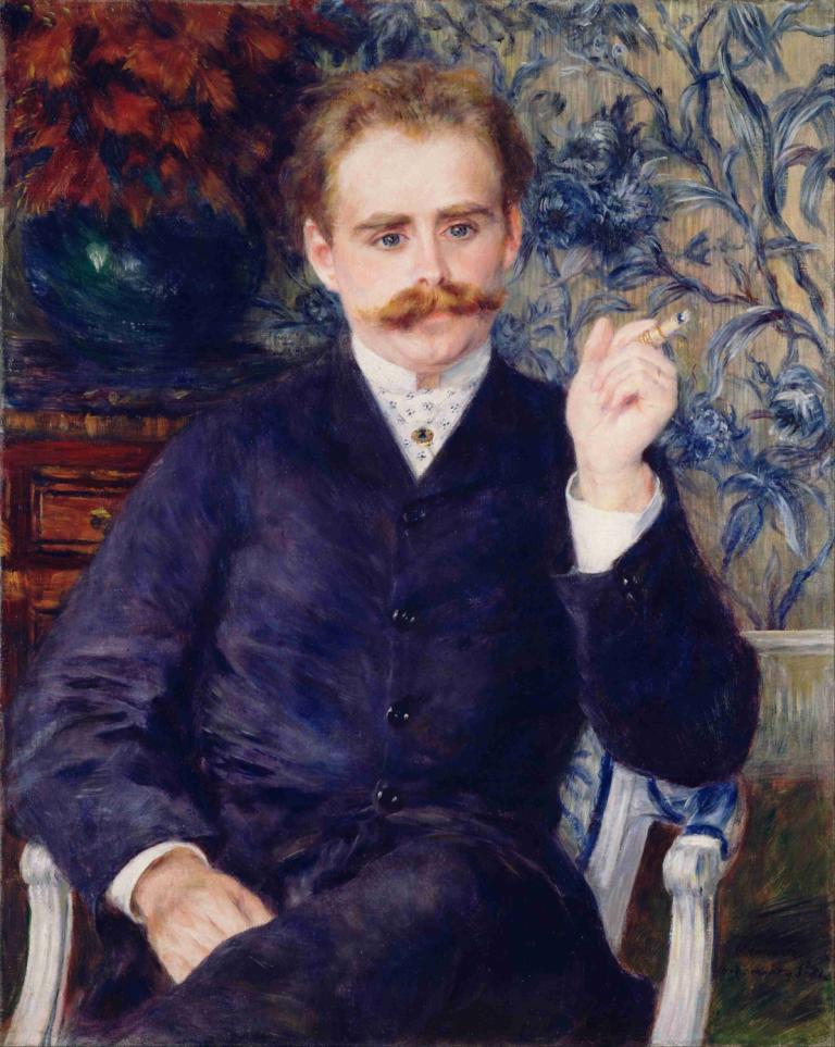 Albert Cahen d'Anvers,Pierre-Auguste Renoir,Pintura al óleo,Pintura al óleo, 1 chico, enfoque masculino, solo