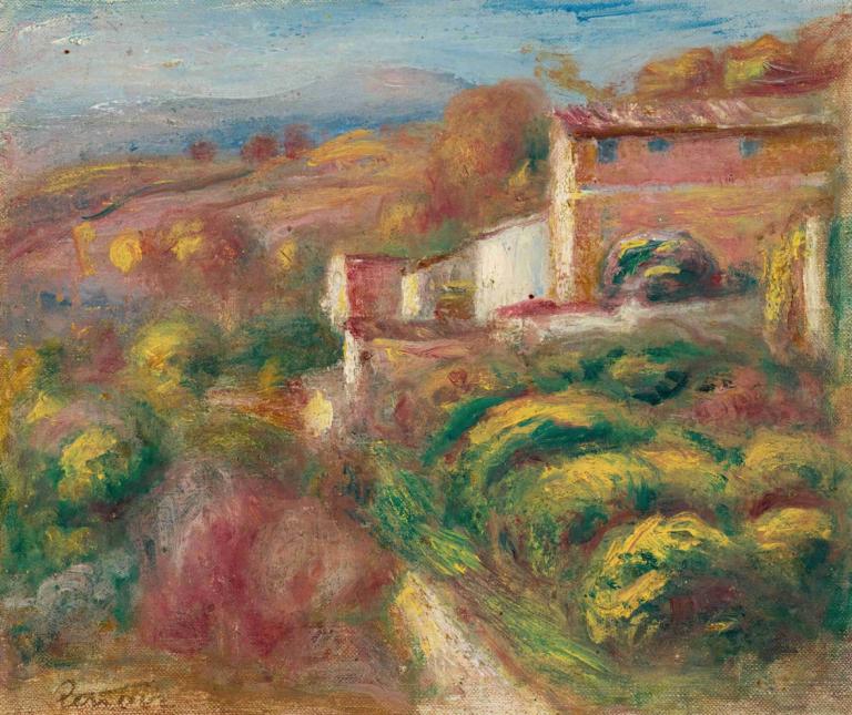 Maison De La Poste,Báo Bưu điện.,Pierre-Auguste Renoir,- Pierre - August Reynolds.,Tranh sơn dầu