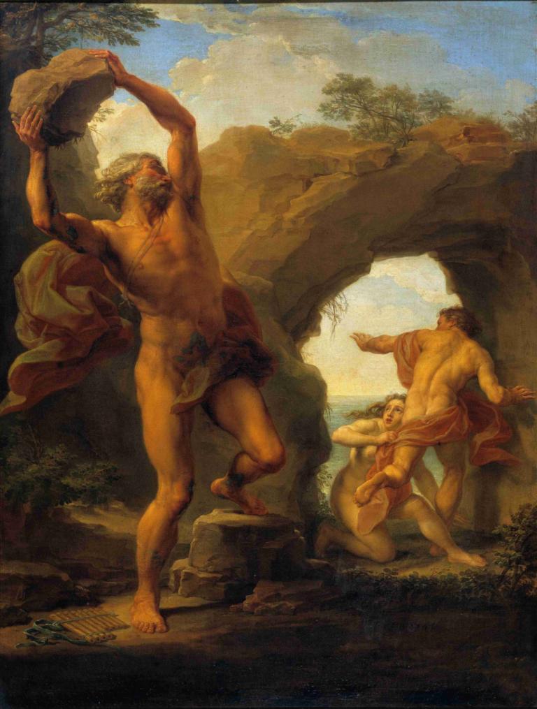 Atis and Galathea,Curtis và Galacia.,Pompeo Batoni,Tôi là Pupeo Ba Tony.,Tranh sơn dầu,Tranh sơn dầu