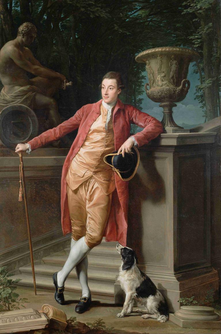 Portrait of John Talbot, later 1st Earl Talbot,Porträt von John Talbot, später 1. Earl Talbot,Pompeo Batoni