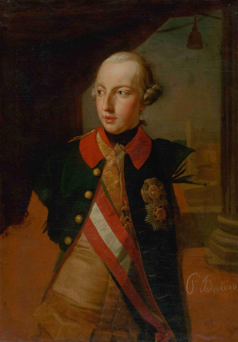 Study for the Portrait of Emperor Joseph II,Studie für das Porträt von Kaiser Joseph II.,Pompeo Batoni