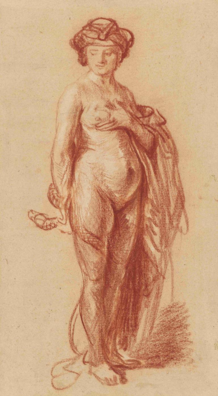 Nude Woman with a Snake,Một phụ nữ khỏa thân với một con rắn.,Rembrandt van Rijn,Tôi là Renbron Van Ryan.