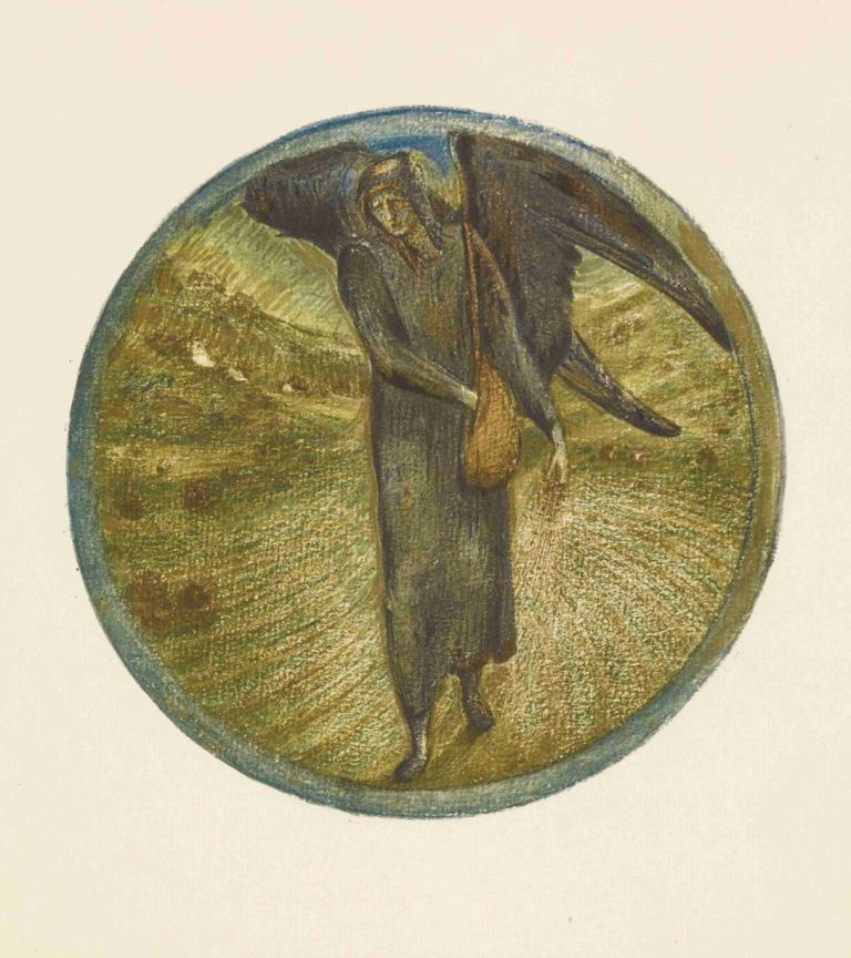 Most Bitter Moonseed,Semi di luna più amari,Sir Edward Coley Burne-Jones,Illustrazione,Illustrazione, assolo