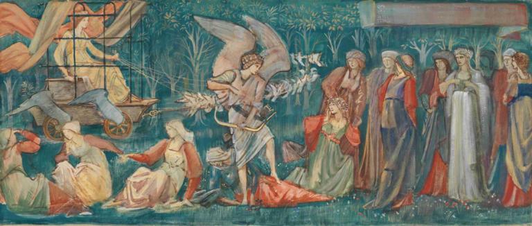 The Passing of Venus,De overgang van Venus,Sir Edward Coley Burne-Jones,Illustratie,Illustratie