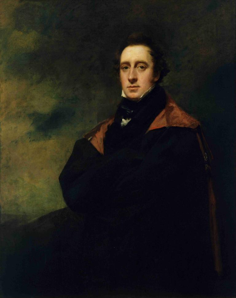 Andrew Spottiswoode,Sir Henry Raeburn,Peinture à l'huile,Peinture à l'huile, solo, 1garçon, foyer masculin