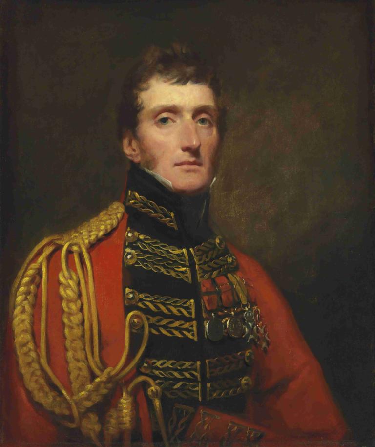 Portrait Of Lieutenant General William Stuart,Porträt von Generalleutnant William Stuart,Sir Henry Raeburn