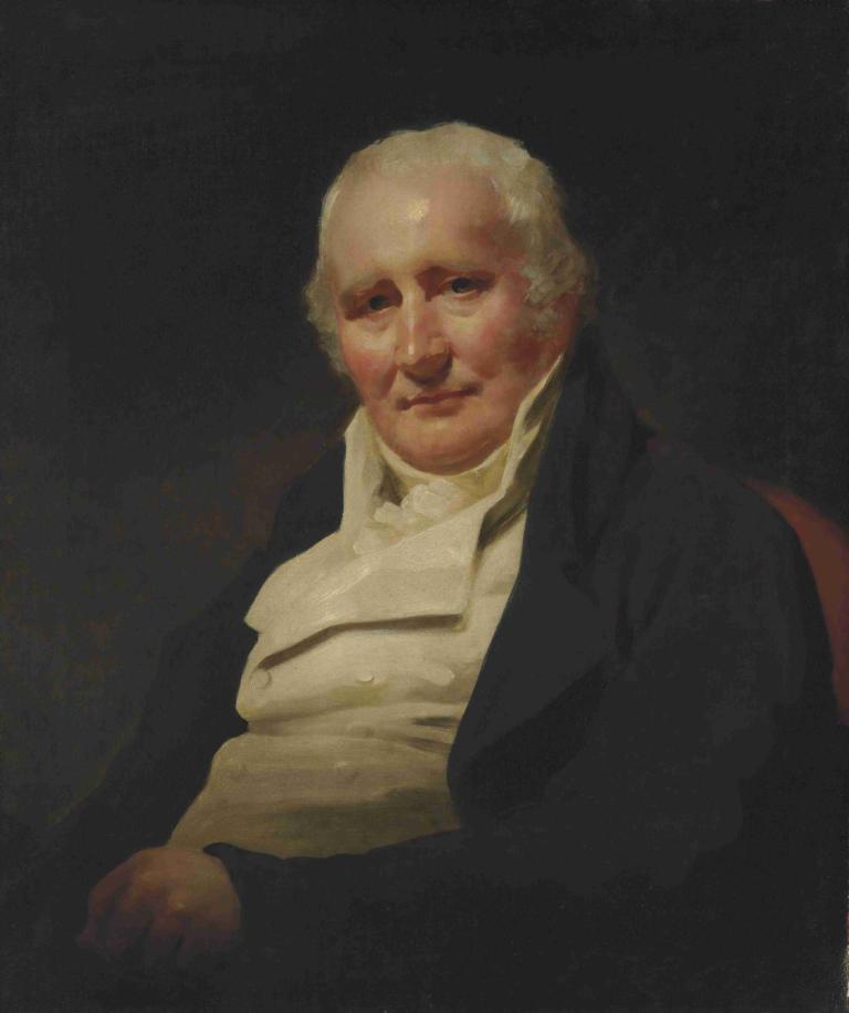 Portrait Of Mr. Spottiswood,Porträt von Mr. Spottiswood,Sir Henry Raeburn,Ölgemälde,Ölgemälde, Solo, 1Junge