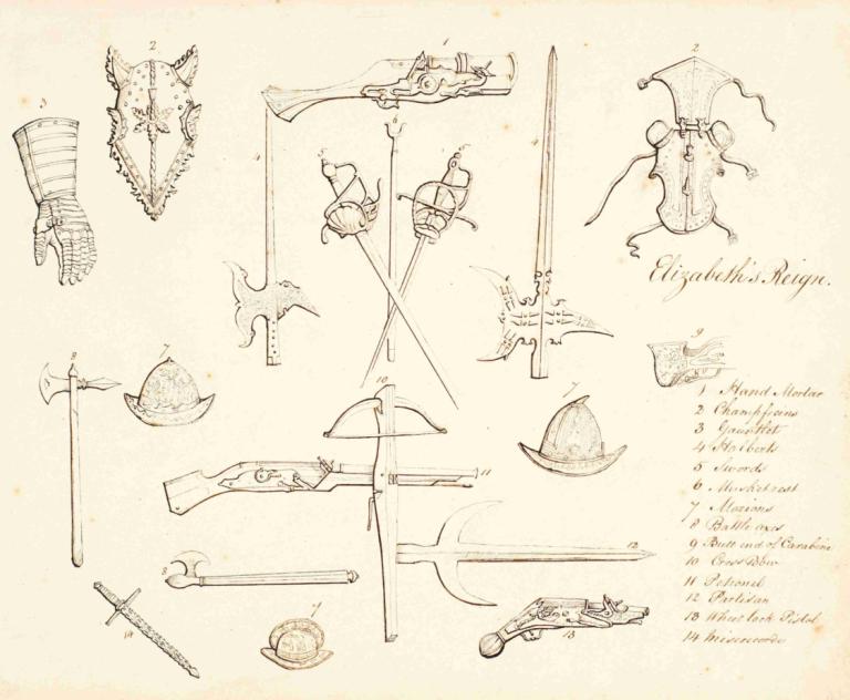 Sketches of Armour - Study for Elizabeth I,Sketches of Armor - Study for Elizabeth I,Sir John Everett Millais