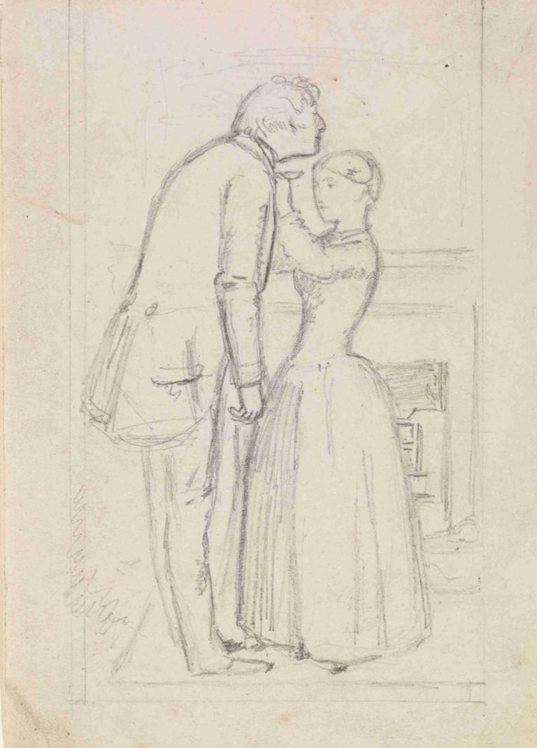 Wilkie Collins's Mr Wrays Cash-Box - Figure Sketch,Wilkie Collins' Mr. Wrays Geldkassette - Figurenskizze