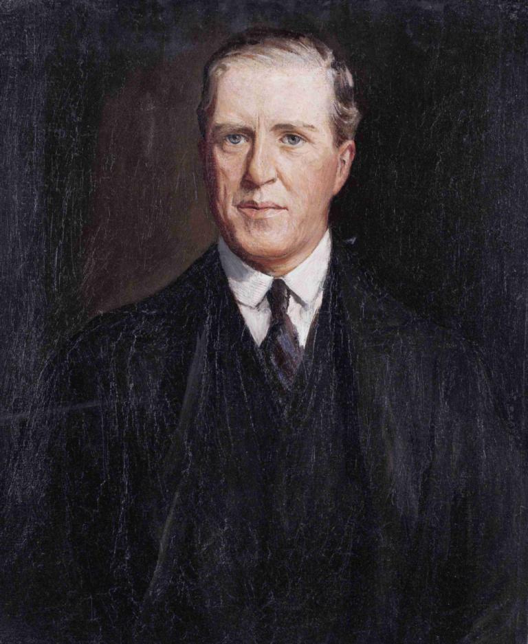 Joseph Watson, 1st Lord Manton,Joseph Watson, 1:e Lord Manton,Sir John Lavery,Oljemålning,Oljemålning, solo