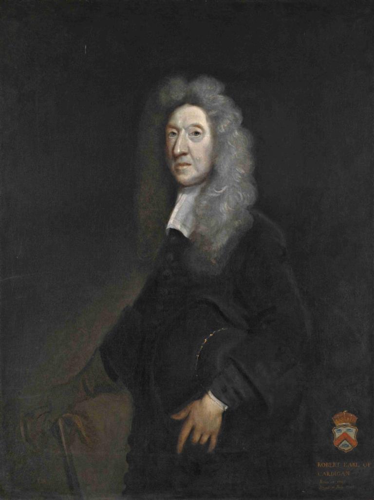 Historical Portrait of Robert Brudenell, 2nd Earl of Cardigan,Historisk portrett av Robert Brudenell