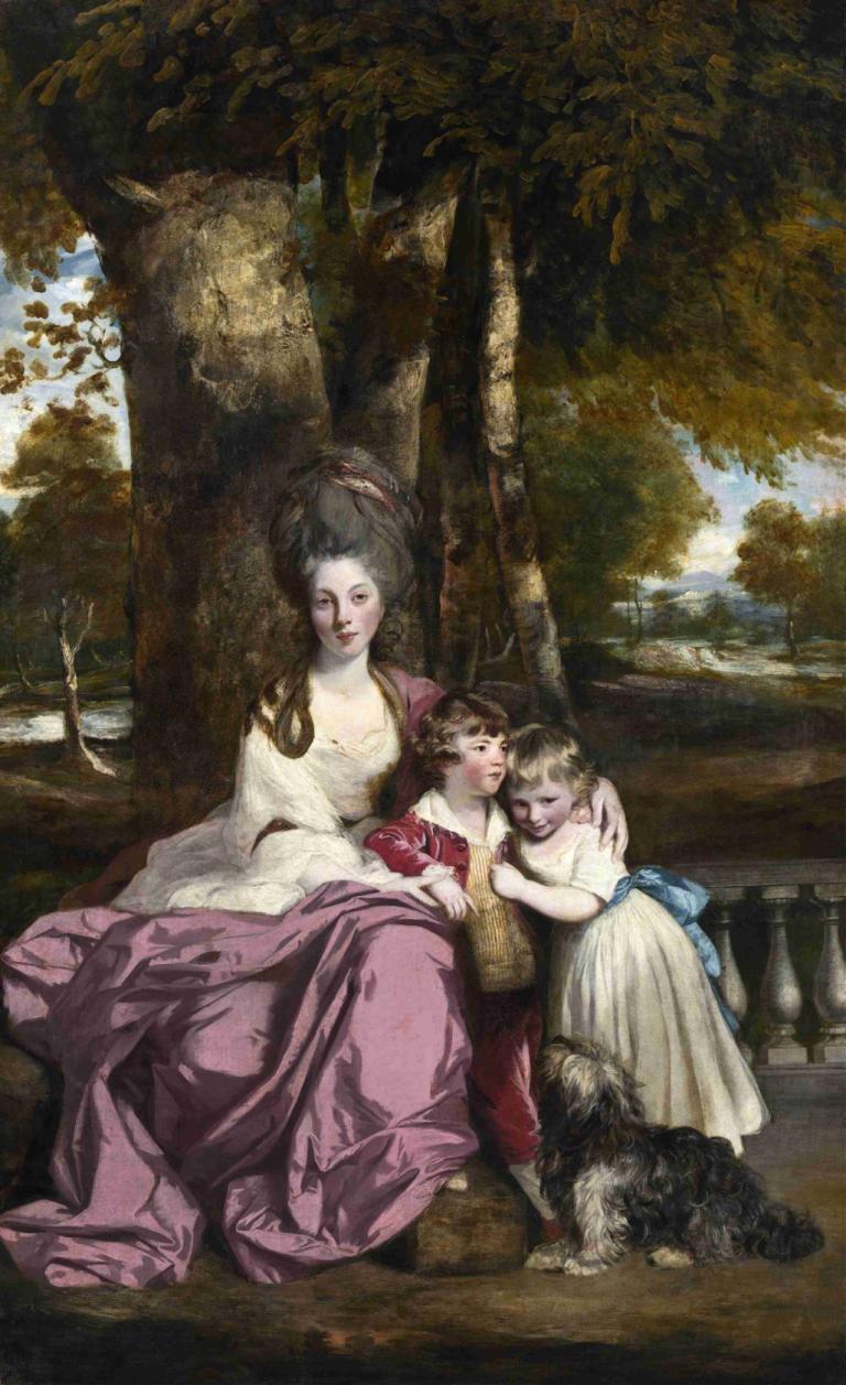 Lady Elizabeth Delmé and Her Children,Lady Elizabeth Delmé dan Anak-anaknya,Sir Joshua Reynolds