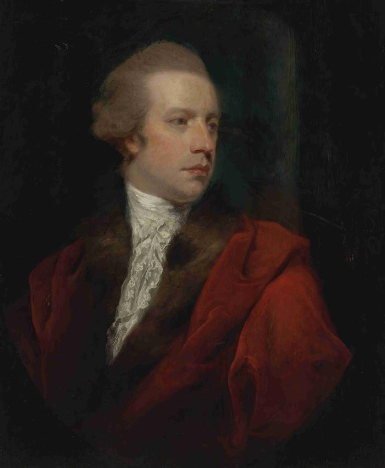 Portrait Of James Coutts, Esquire,Potret James Coutts, Esquire,Sir Joshua Reynolds,Lukisan cat minyak