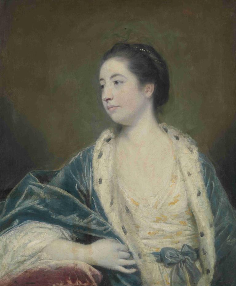 Portrait of a Woman,Portret ženske,Sir Joshua Reynolds,Oljna slika,Oljna slika, likovna parodija, solo