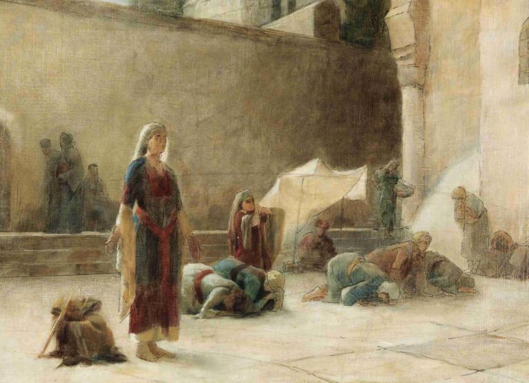 Le Parvis Du Saint Sepulcre a Jerusalem,Nhà thờ St. Seplere ở Giê-ru-sa-lem,Theodoros Ralli